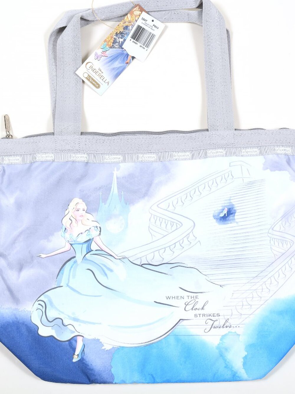Disney Cinderella LeSportsac Hailey Tote A Moment of Magic 3247 P669 NWT RARE
